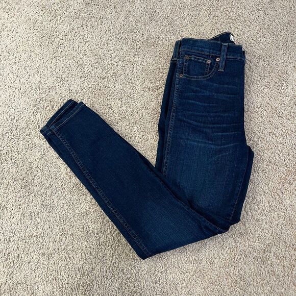 Madewell 10” High Riser Skinny Skinny Jeans 26 western baddie country linedance - Picture 10 of 13